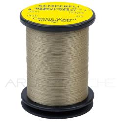 Fils de montage Semperfli Classic waxed thread 110 m 6/0 Tan