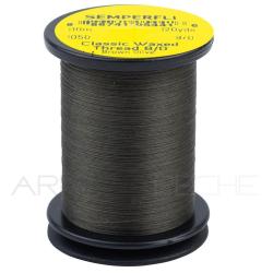 Fils de montage Semperfli Classic waxed thread 110 m 8/0 Brown olive