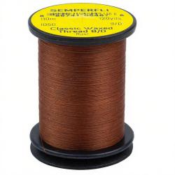 Fils de montage Semperfli Classic waxed thread 110 m 8/0 Rust