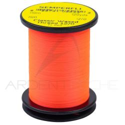 Fils de montage Semperfli Classic waxed thread 110 m 12/0 Fluo red
