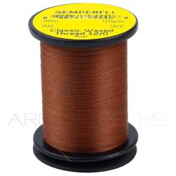 Fils de montage Semperfli Classic waxed thread 110 m 12/0 Rust