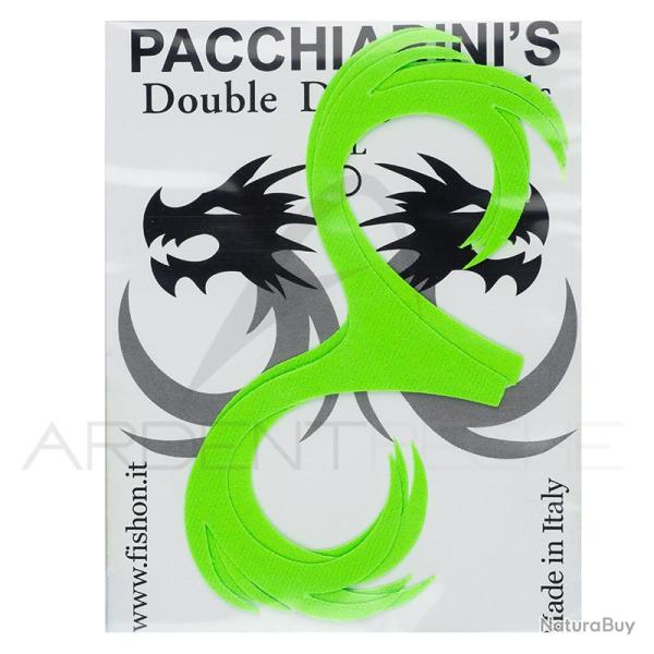 Double Dragon Tails PACCHIARINI'S XL chartreuse fluo