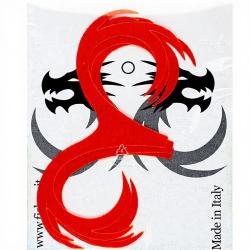 Double Dragon Tails PACCHIARINI'S XL Fire Red