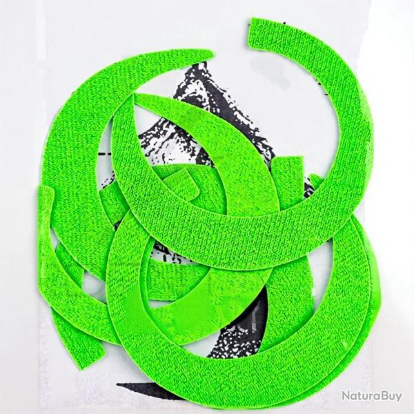 Wiggle Tails PACCHIARINI'S M chartreuse fluo