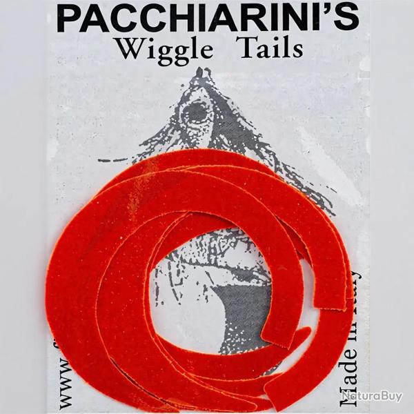 Wiggle Tails PACCHIARINI'S XL Fire Red