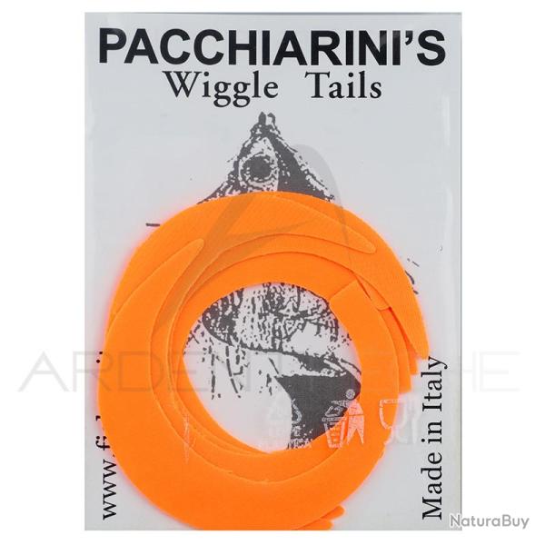 Wiggle Tails PACCHIARINI'S XL orange fluo