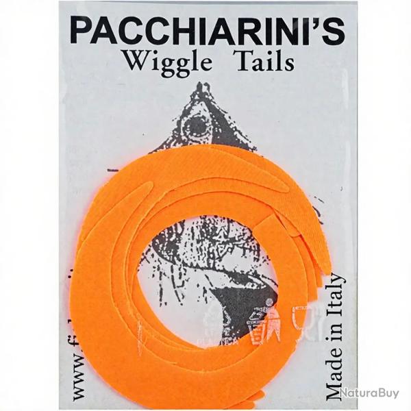 Wiggle Tails PACCHIARINI'S XL orange fluo