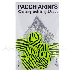 Waterpushing Disc PACCHIARINI'S Yellow Fluo Barred