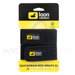 Attache canne LOON Quickdraw Rods Wraps XL