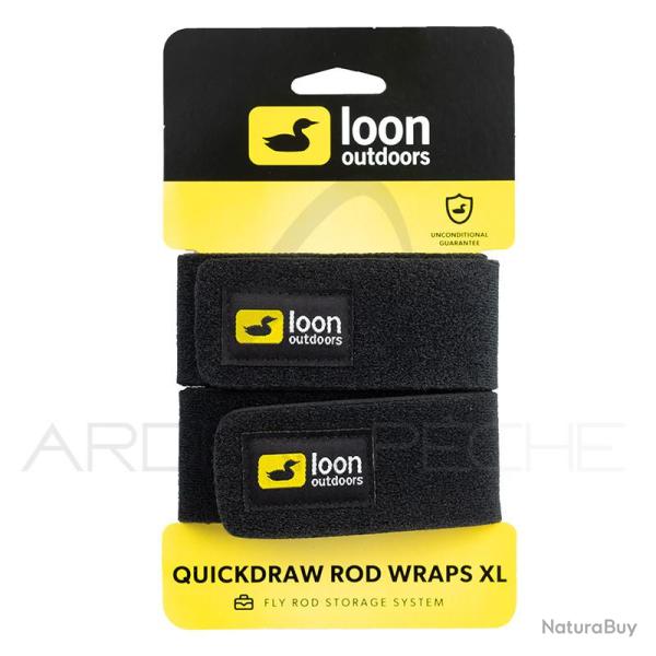 Attache canne LOON Quickdraw Rods Wraps XL