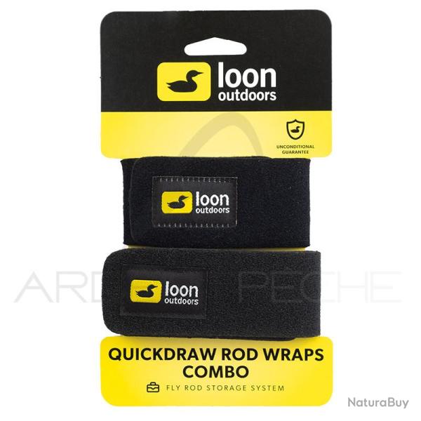 Attache canne LOON Quickdraw Rods Wraps Combo