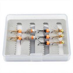 Collection mouches YLFly-Fishing Nymphes lourdes