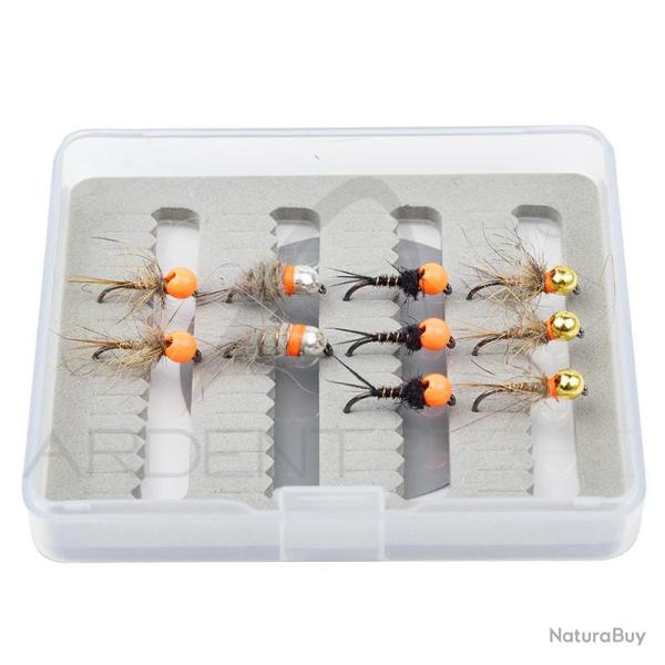 Collection mouches YLFly-Fishing Nymphes lourdes