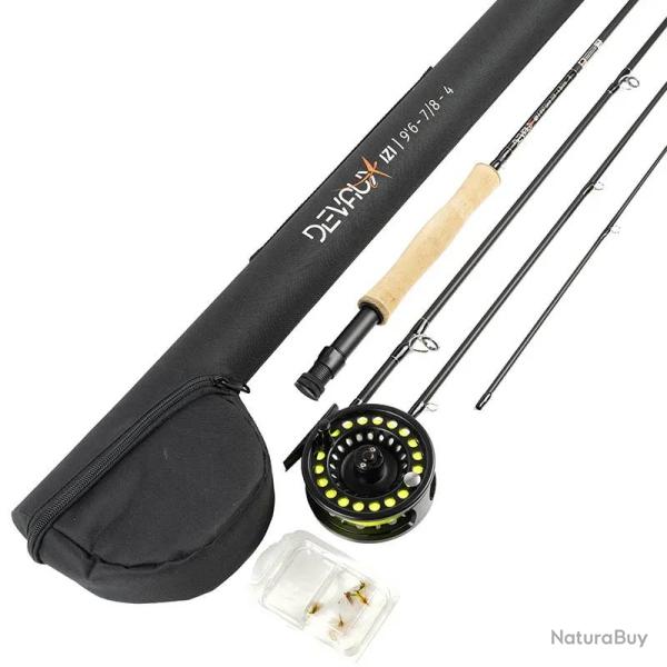 Canne � mouche DEVAUX Kit Izi 9' soie 4/5
