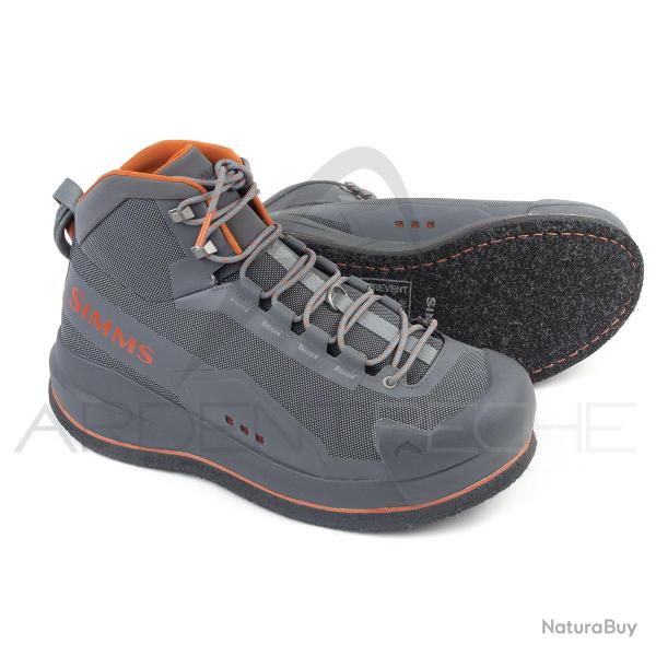 Chaussures SIMMS Flyweight Boot Feutre Steel Grey 43 (10)