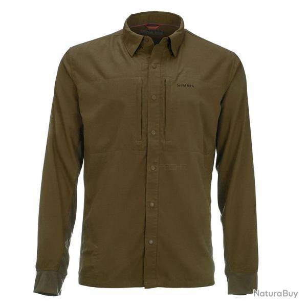 Chemises SIMMS BugStopper Intruder BiComp Driftwood M