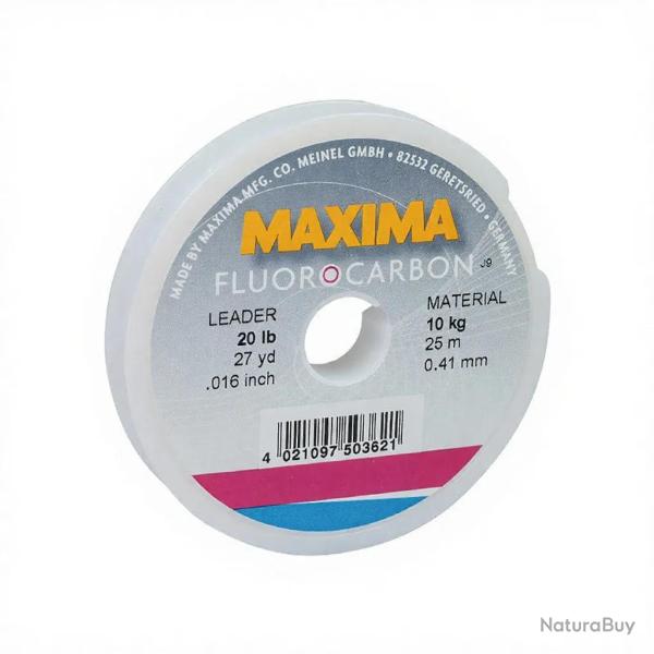 Fil fluorocarbone MAXIMA Fluorocarbon � 0.24mm