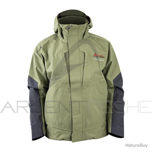 Veste GRUNDENS Buoy X Ultimate fishing jacket Deep lichen green