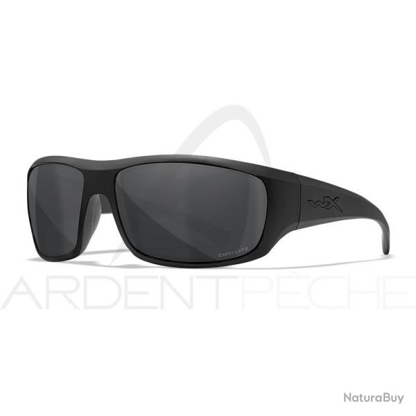 Lunettes polarisantes WILEY X Omega captivate Grey Black ops matte black frame