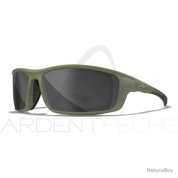 Lunettes polarisantes WILEY X Grid captivate Grey Matte utility green frame