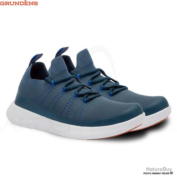 Chaussures GRUNDENS Sea knit boat Navy 42