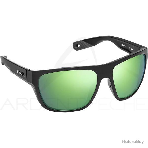 Lunettes polarisantes BAJIO Las Rocas bifocales +2.5 Black matte Green mirror