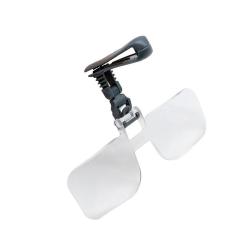 Clip Loupe casquette DEVAUX relevable Carson 2,25X +5