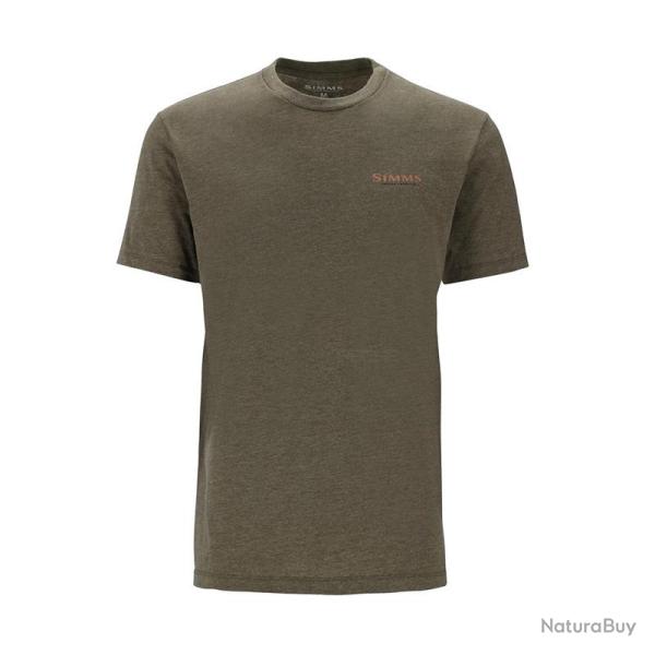 Tee shirt SIMMS Let It Fly Military Heather