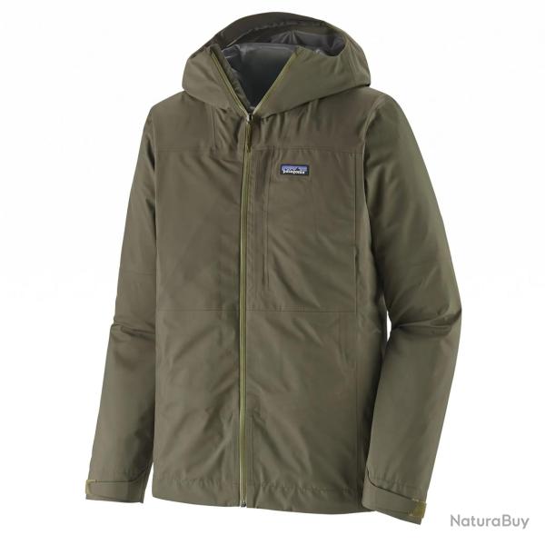 Veste PATAGONIA Men's Boulder Fork Rain Jacket Basin Green S