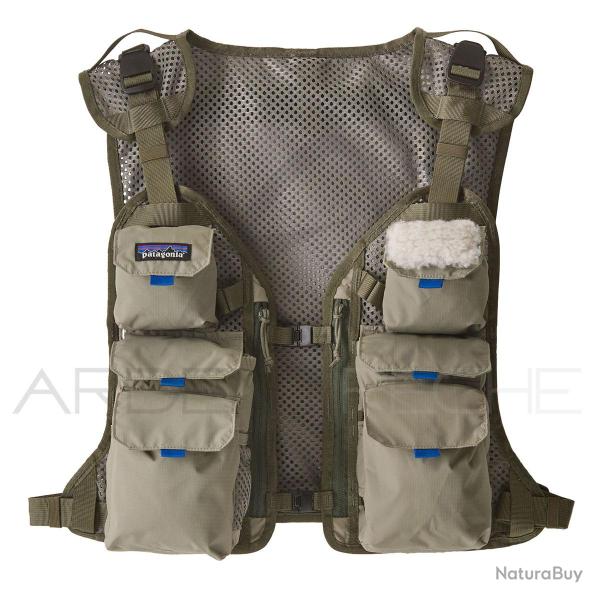 Gilet mouche PATAGONIA Stealth Convertible Vest River Rock Green