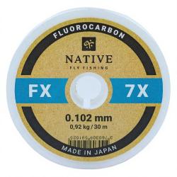 Fils fluorocarbone NATIVE FX 0.148 mm - 5x