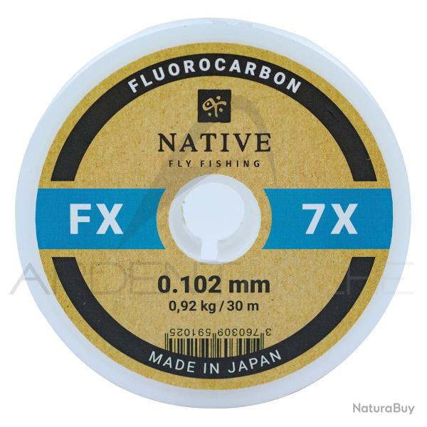 Fils fluorocarbone NATIVE FX 0,185 mm - 4X
