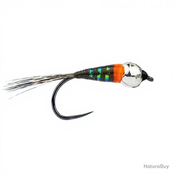 Mouche DEVAUX Nymphe bille tungst�ne PERDI 06 A H14