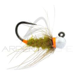 Mouche DEVAUX Nymphe bille tungst&egrave;ne NTJ 02 B H14