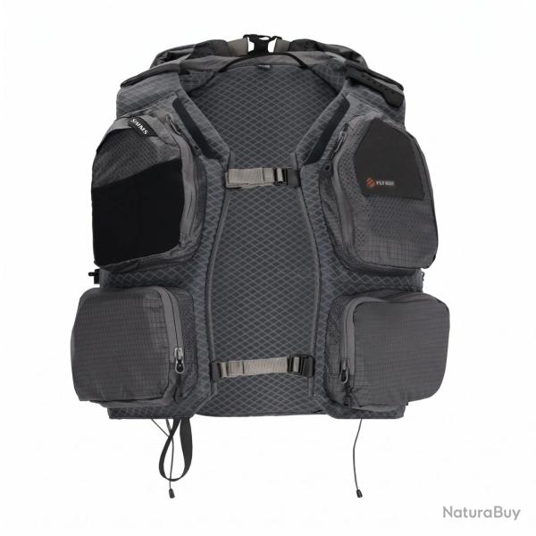 Gilet Mouche SIMMS Flyweight Vest Pack Smoke S/M