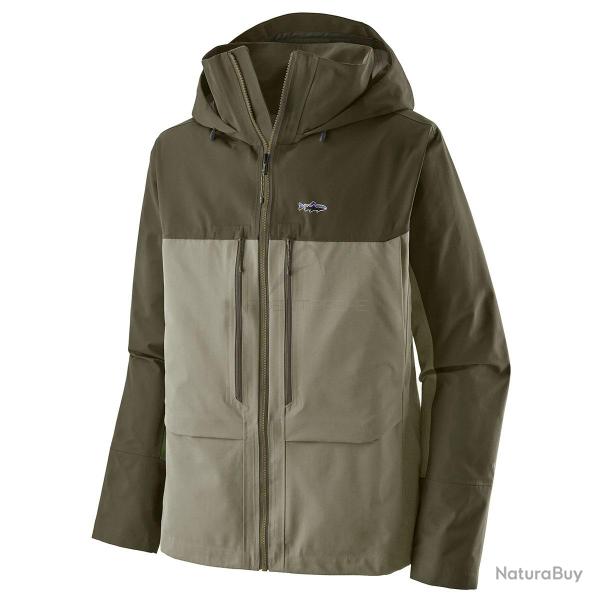 Veste PATAGONIA Men's Swiftcurrent wading jacket River Rock Green M