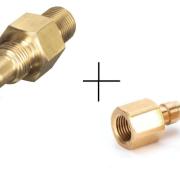 Adaptateur PCP Pour Bouteille Plongée – Raccord DIN G5/8, Tuyau 50cm, Manomètre 400 Bar – Charge Carabine