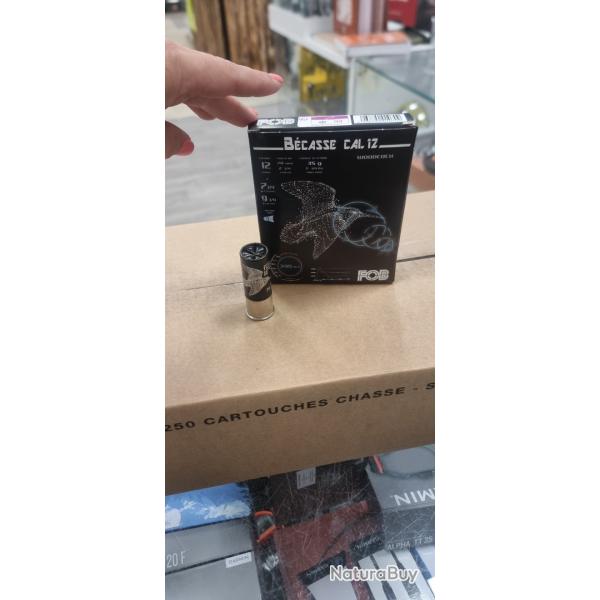 30 cartouches cal 12 bourre bior 35gr fob