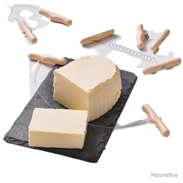 FILS � FROMAGE ET BEURRE POIGNEE PLASTIQUE (PQT DE 10) 45 cm