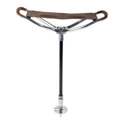 CANNE SIEGE LARGE CUIR - 