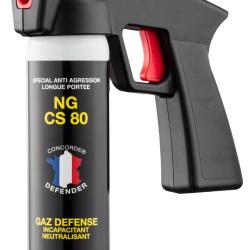 A&eacute;rosol GAZ CS 100 ml avec poign&eacute;e - Nouvelle g&eacute;n&eacute;ration