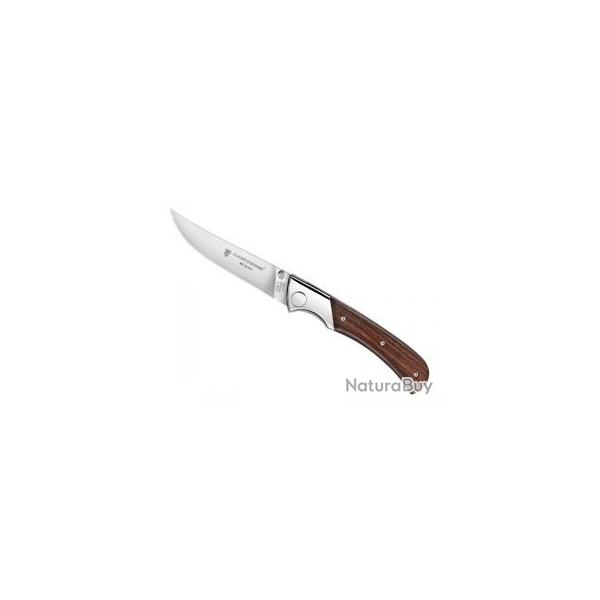 Couteau de chasse MR BLADE Claude Dozorme Lame acier 14C28N � cran int�rieur manche vallernia