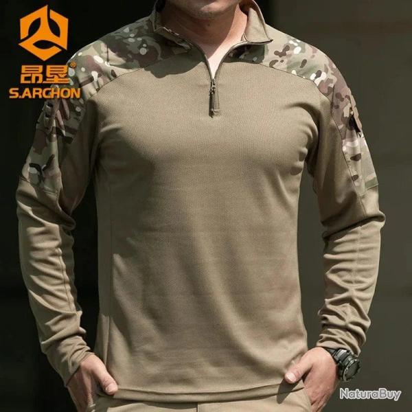 Chemise manches longues ARCHON TACTICAL Multicam