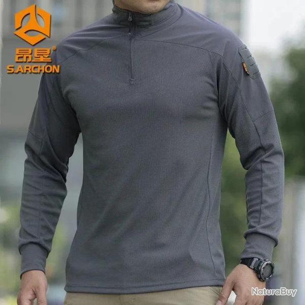 Chemise manches longues ARCHON TACTICAL - Gris / S