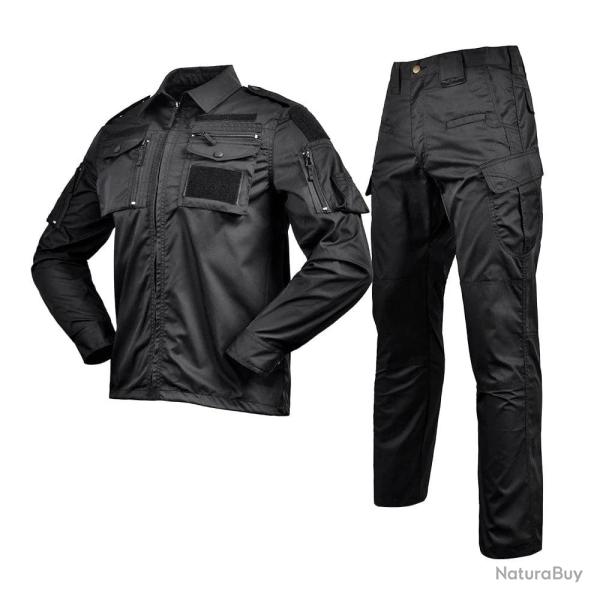 Uniforme combat TacDef Mk.III XMG - Noir / XXL (80-90kg)