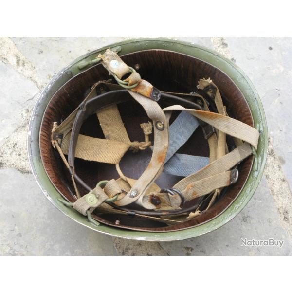 Algrie, Tchad, Kolwezi, OPEX ; casque TAP - parachutiste - modle 1956.