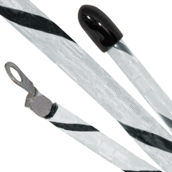 Antenne n&eacute;on ROG collier Garmin - Blanc