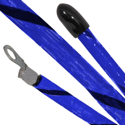 Antenne n&eacute;on ROG collier Garmin - Bleu