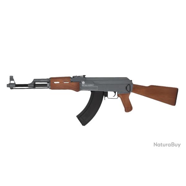 Kalashnikov AK-47 gris et bois �lectrique non blow back | Cybergun (0000 1814) - Airsoft
