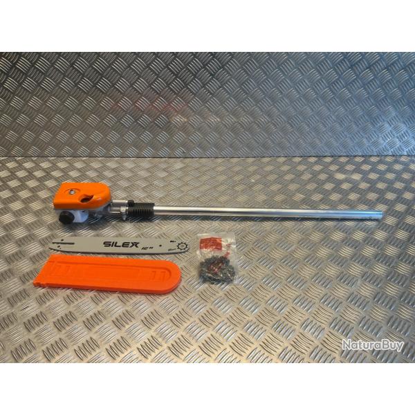 kit perche �lagueuse tron�onneuse pour d�broussailleuse 52cc Silex Gt garden Berlan Fuxtec Gartech